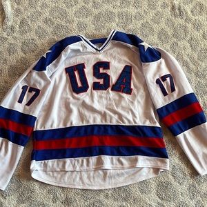 Size large O’Callahan USA Hockey jersey